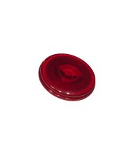 Lens, Flat Red Tail light, each