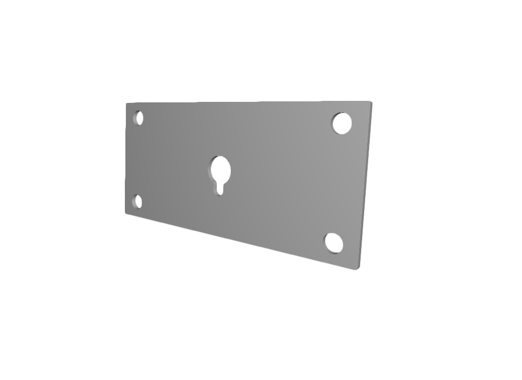 Wiper Motor Mount Plate, Farm-O-Road